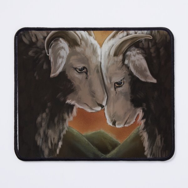 Item preview, The 2 Rams designed and sold by AlexCedarAdkins.