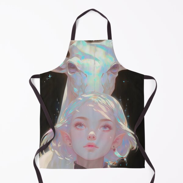 Item preview, Deer Antler Elf Anime Girl designed and sold by bubblegoth.