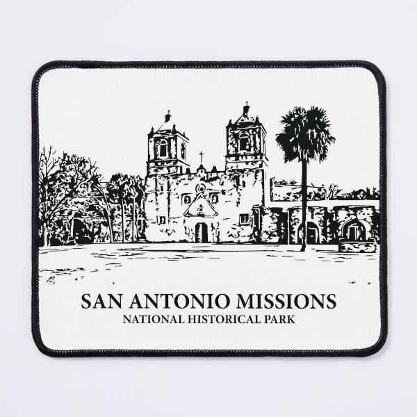 Item preview, San Antonio Missions National Historical Park designed and sold by Lakeric Cityscapes.