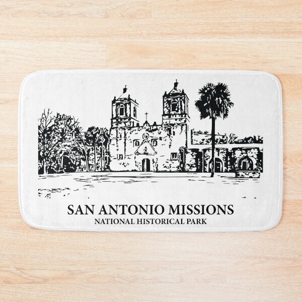 Item preview, San Antonio Missions National Historical Park designed and sold by Lakeric Cityscapes.