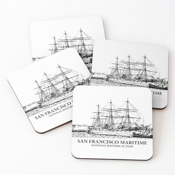 Item preview, San Francisco Maritime National Historical Park designed and sold by Lakeric Cityscapes.