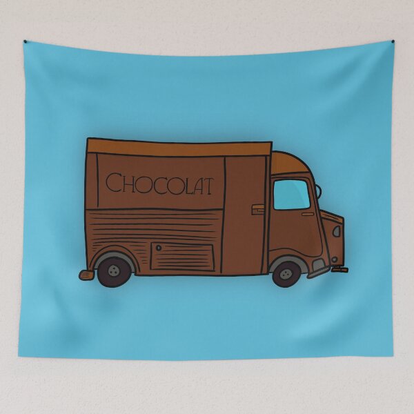 Item preview, French van truck, chocolate designed and sold by Antoine Marineau Bélanger.