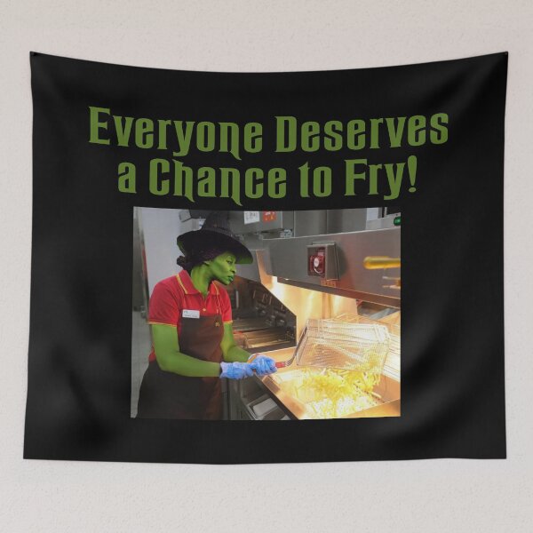 Item preview, Everyone Deserves a Chance to Fry! designed and sold by TheRedHood619.