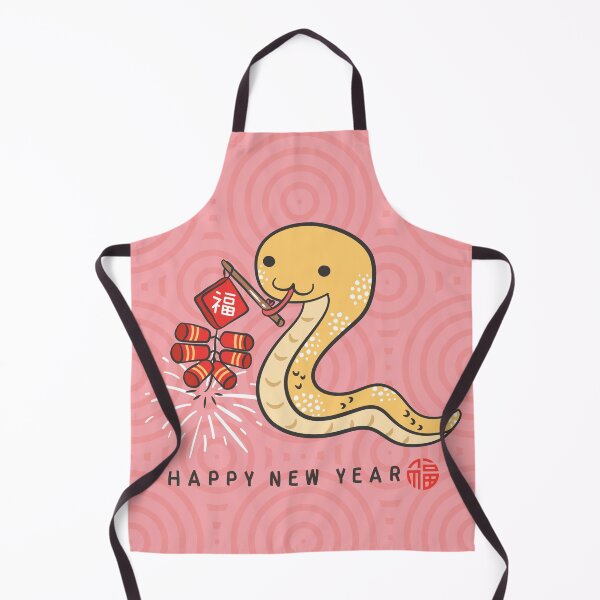 Item preview, Happy Chinese Lunar New Year Cute Snake - Pink designed and sold by Lulupainting.