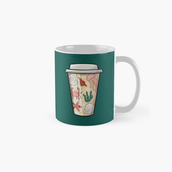 Plage et mer - Breuvage chaud festif Mug classique