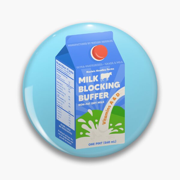 Item preview, Milk blocking buffer designed and sold by Nucleic Noodles.