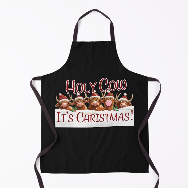 Item preview, Holy Cow it's Christmas! designed and sold by LovesLuLu.