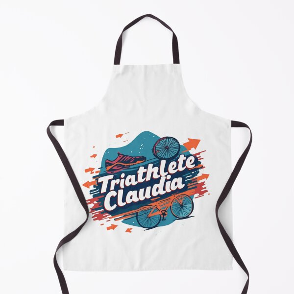 Item preview, Dynamic Triathlete Claudia - Swim, Bike, Run designed and sold by Triathlongram.
