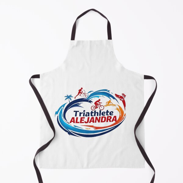 Item preview, Dynamic Triathlete Alejandra - Swim, Bike, Run designed and sold by Triathlongram.