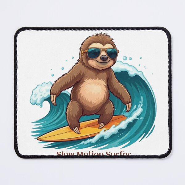 Item preview, Slow Motion Surfer designed and sold by likbatonboot.