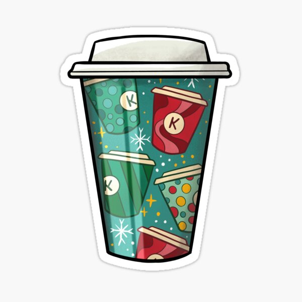 Café - Breuvage chaud festif Sticker