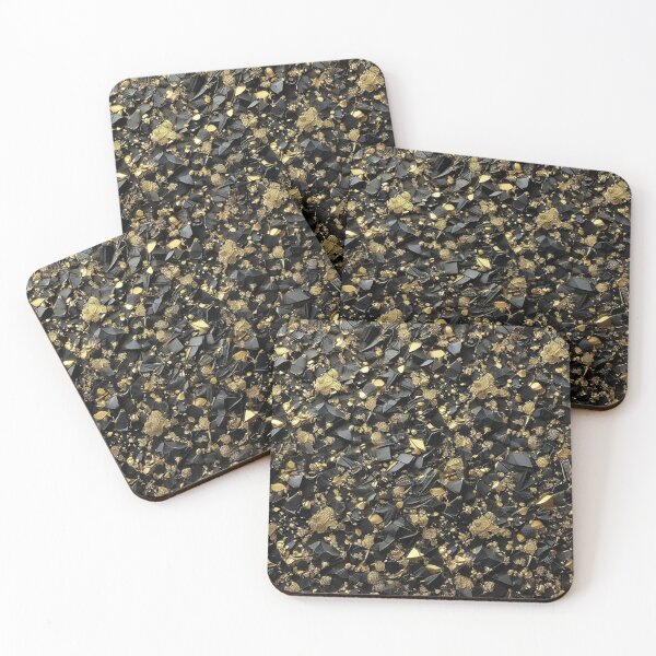 Item preview, Gold And Black Pattern #2 designed and sold by PuuuurfectAngel.