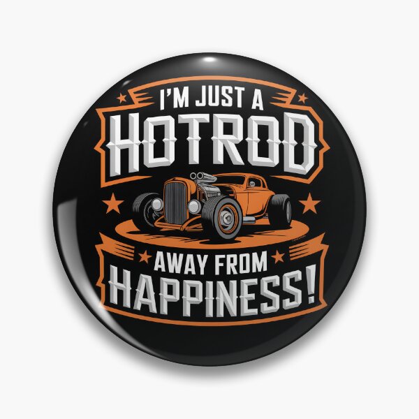 Item preview, Just a Hot Rod Away from Happiness designed and sold by Automotive Art by Greg.