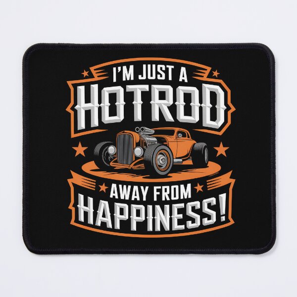 Item preview, Just a Hot Rod Away from Happiness designed and sold by Automotive Art by Greg.