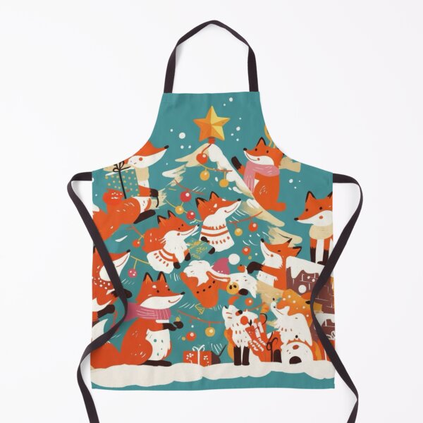 Item preview, Christmas Fox Family designed and sold by EpicFoxArt.