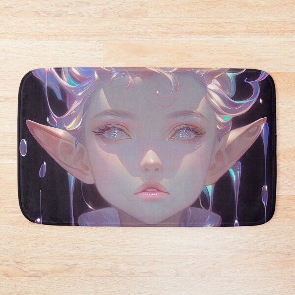 Item preview, Rainbow Slime Elf Anime Girl designed and sold by bubblegoth.