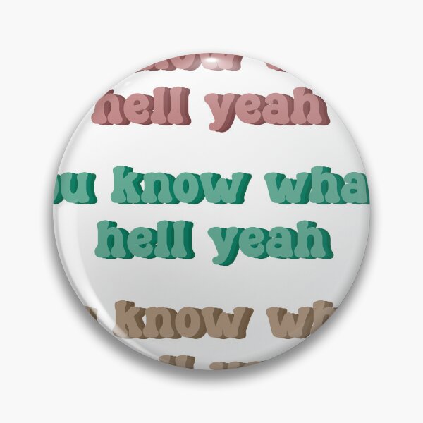 Item preview, you know what? hell yeah three sticker pack designed and sold by Atunsin.