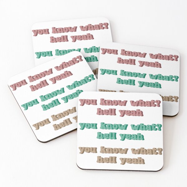 Item preview, you know what? hell yeah three sticker pack designed and sold by Atunsin.