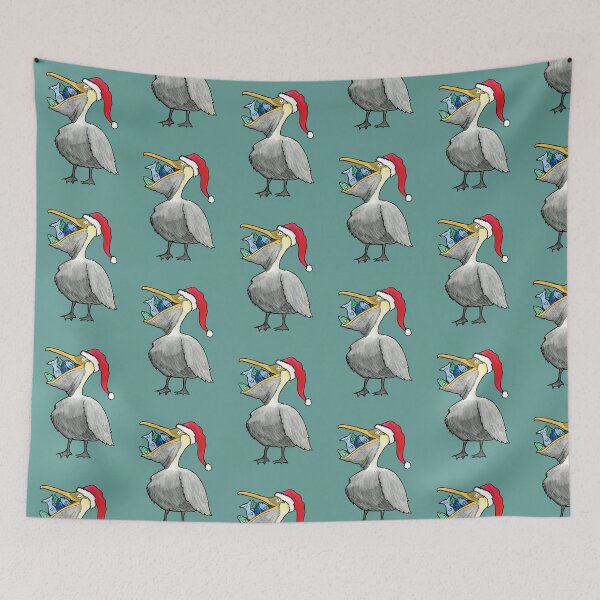 Item preview, Christmas Pelican designed and sold by eclectickatie.