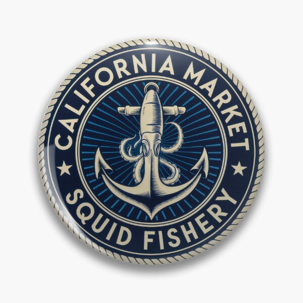 Item preview, California Market Squid designed and sold by NautikilDesigns.