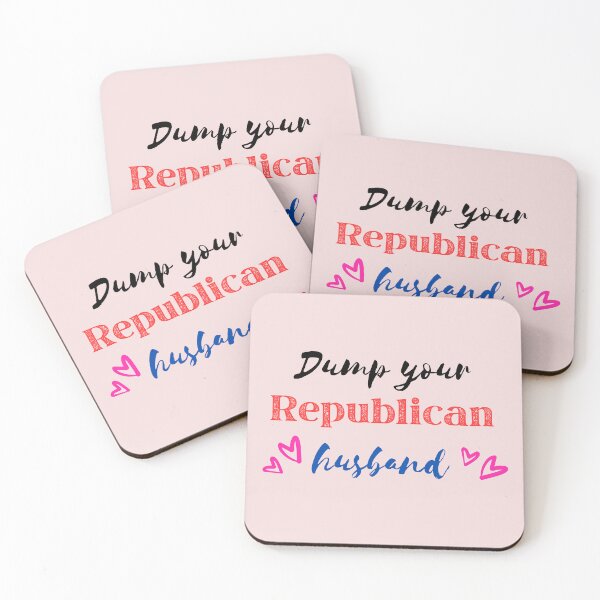 Item preview, Deshazte de tu marido republicano designed and sold by Mushroom Patch Designs.