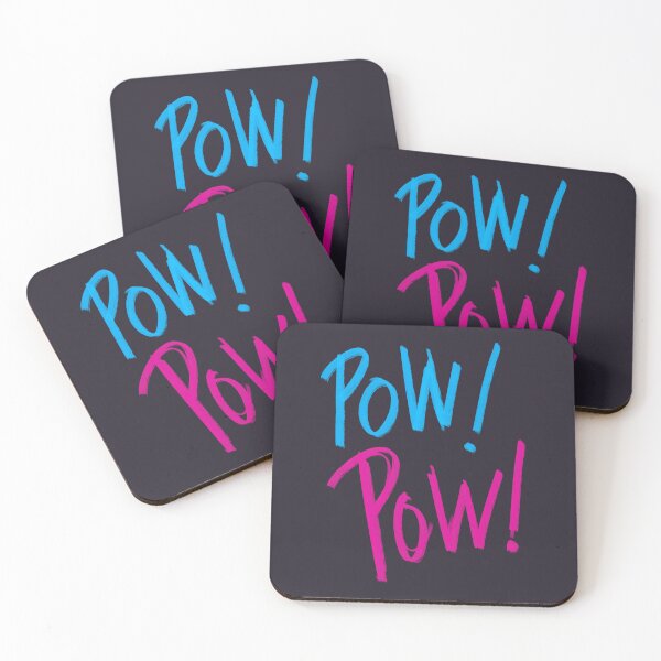 Item preview, POW! POW! //  designed and sold by Art by Maria Milenova.