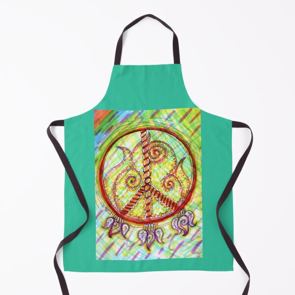 Item preview, Peace Sign No. 2 - Rainbow Pastel and UV Reactive designed and sold by RainbowDoveShop.