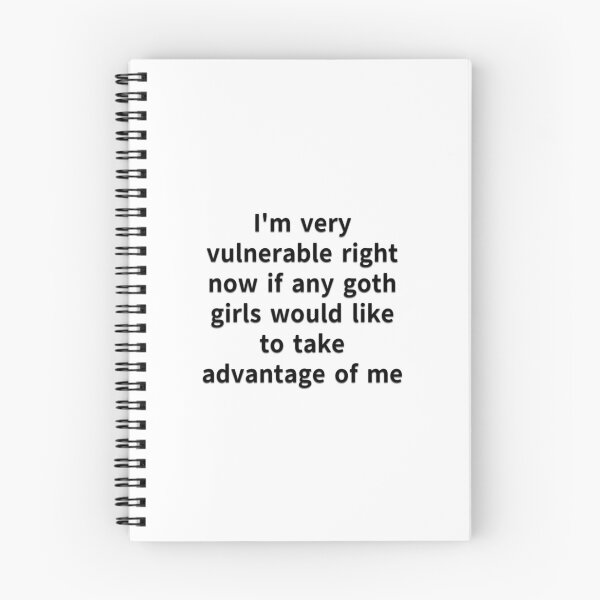 Item preview, i'm vulnerable, goth girls take advantage designed and sold by Funt-Case.