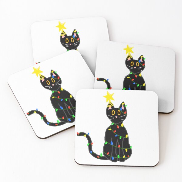 Item preview, Christmas Decorations Cat designed and sold by RuthandRose.