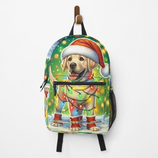 Item preview, Golden retriever santa and Christmas Lighting designed and sold by Nanthanon.