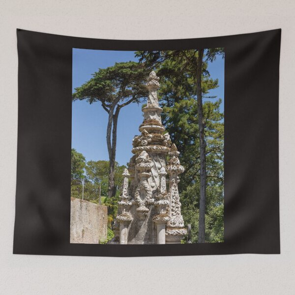 Item preview, Pillars at Monserrate Palace Sintra Portugal designed and sold by PsychoAlien.com.