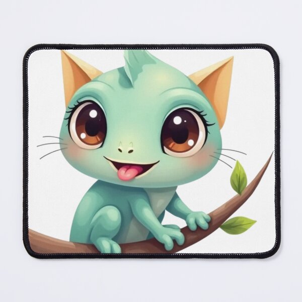 Item preview, Cute colorful animated chameleon designed and sold by JonelleTshirts.