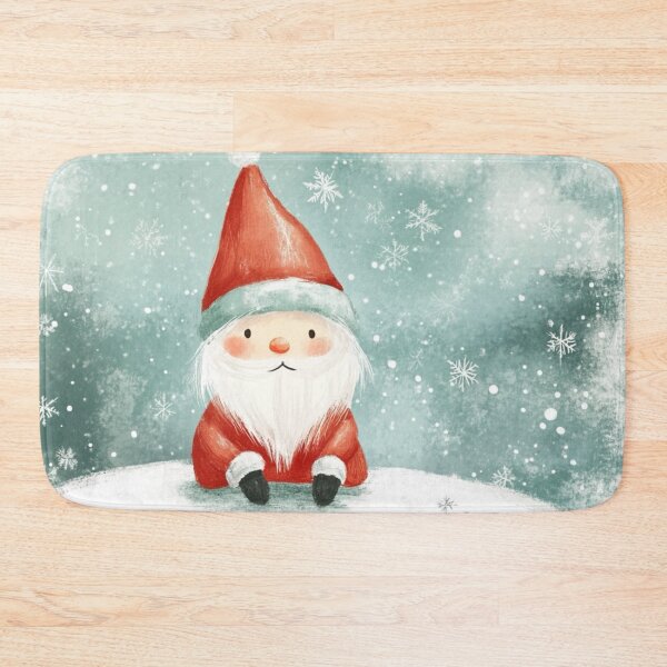 Item preview, Sad Santa art brut style designed and sold by EpicFoxArt.