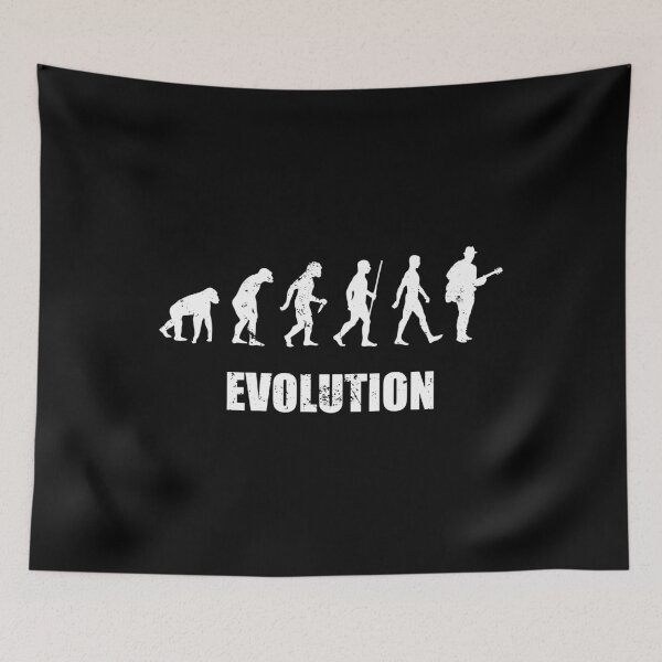Item preview, Funny Guitarist Evolution - Guitar Lovers Gift designed and sold by mhernaevily.