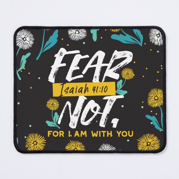 Item preview, Isaiah 41:10 - Fear Not Inspirational Bible Verse Design designed and sold by FlinArt.
