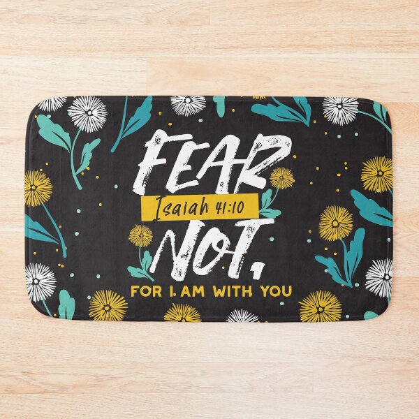 Item preview, Isaiah 41:10 - Fear Not Inspirational Bible Verse Design designed and sold by FlinArt.