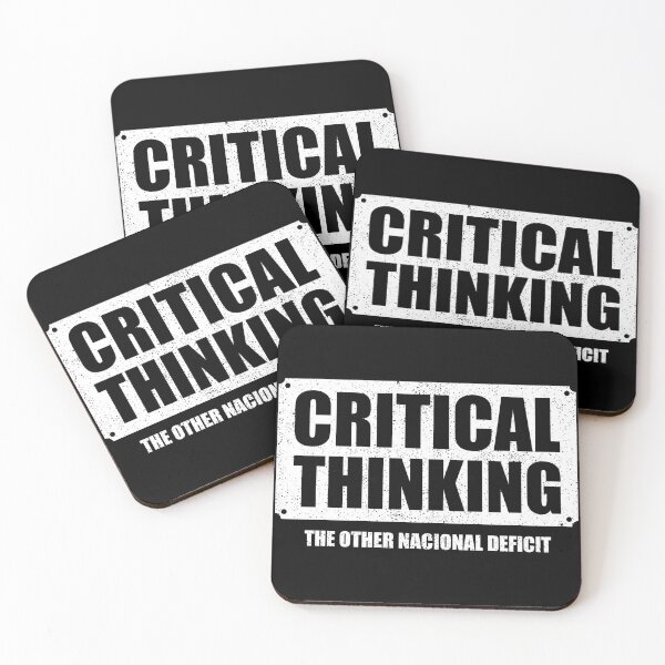 Item preview, Critical Thinking Is The Other Nacional Deficit - Adult Humor designed and sold by mhernaevily.