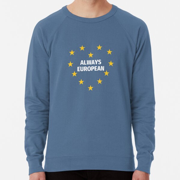 Aperçu de l'œuvre Chemise toujours européenne drôle pro Europe créée et vendue par StowShirts.