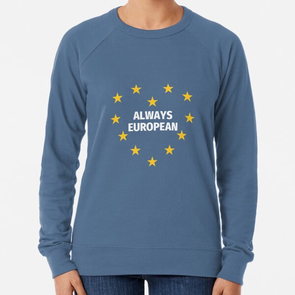 Aperçu de l'œuvre Chemise toujours européenne drôle pro Europe créée et vendue par StowShirts.