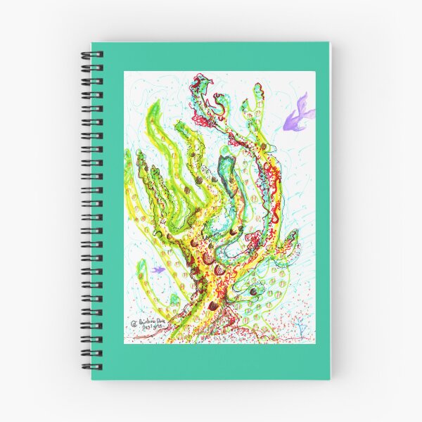Item preview, Beautiful Nautical Series - Beauty of the Sea : Surreal Neon Rainbow Coral No. 1 ( aka Sea Trees) designed and sold by RainbowDoveShop.