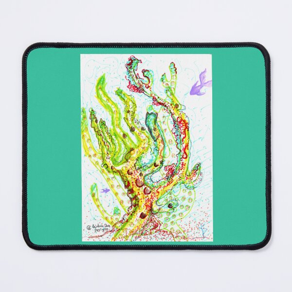 Item preview, Beautiful Nautical Series - Beauty of the Sea : Surreal Neon Rainbow Coral No. 1 ( aka Sea Trees) designed and sold by RainbowDoveShop.