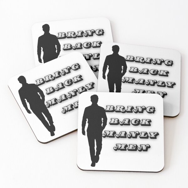 Item preview, Bring Back Manly Men designed and sold by SweetRossel.