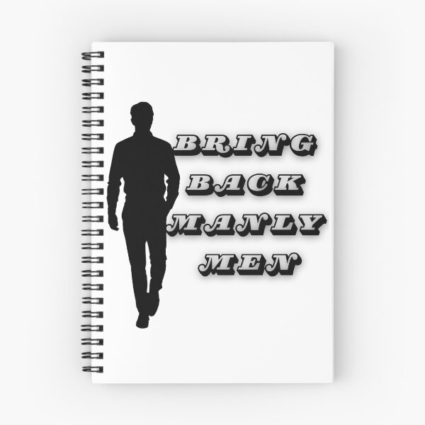 Item preview, Bring Back Manly Men designed and sold by SweetRossel.