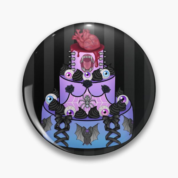 Item preview, Pastel Goth Cake designed and sold by Miss Lunaria.