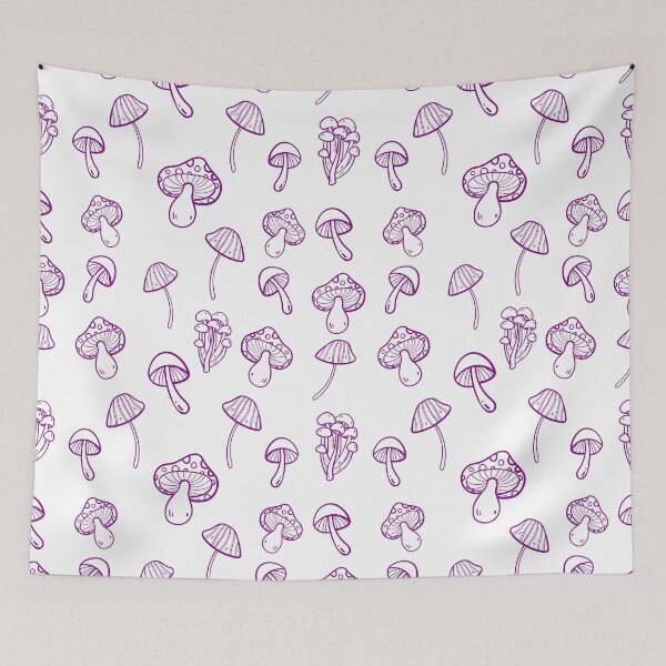 Item preview, mushroom pattern designed and sold by broadwaygirl142.