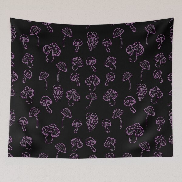 Item preview, mushroom pattern designed and sold by broadwaygirl142.