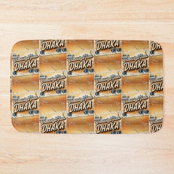 Item preview, Dhaka Bangladesh Vintage Travel Retro Postcard Design designed and sold by TravelPostcardGems.
