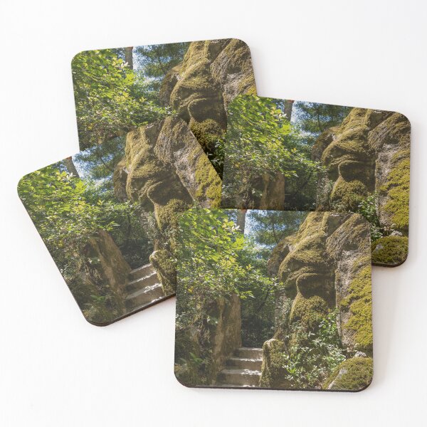 Item preview, Stairways of Stone at Monserrate Palace Sintra Portugal designed and sold by PsychoAlien.com.