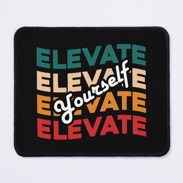Item preview, Elevate Yourself Motivational T-Shirt designed and sold by KGN CREATIVITY.