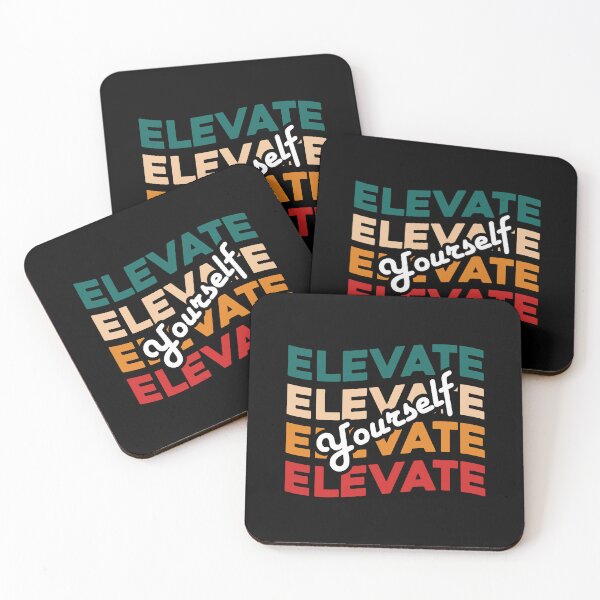 Item preview, Elevate Yourself Motivational T-Shirt designed and sold by KGN  CREATIVITY.